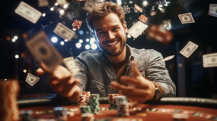 Super Sic Bo live-dealer table on klik365 login with three dice and betting layout